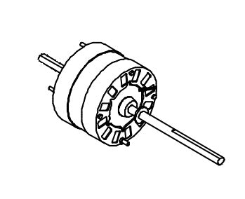 Coleman Mach Air Conditioner Condenser Fan Motor 14683099 - C7W14683099