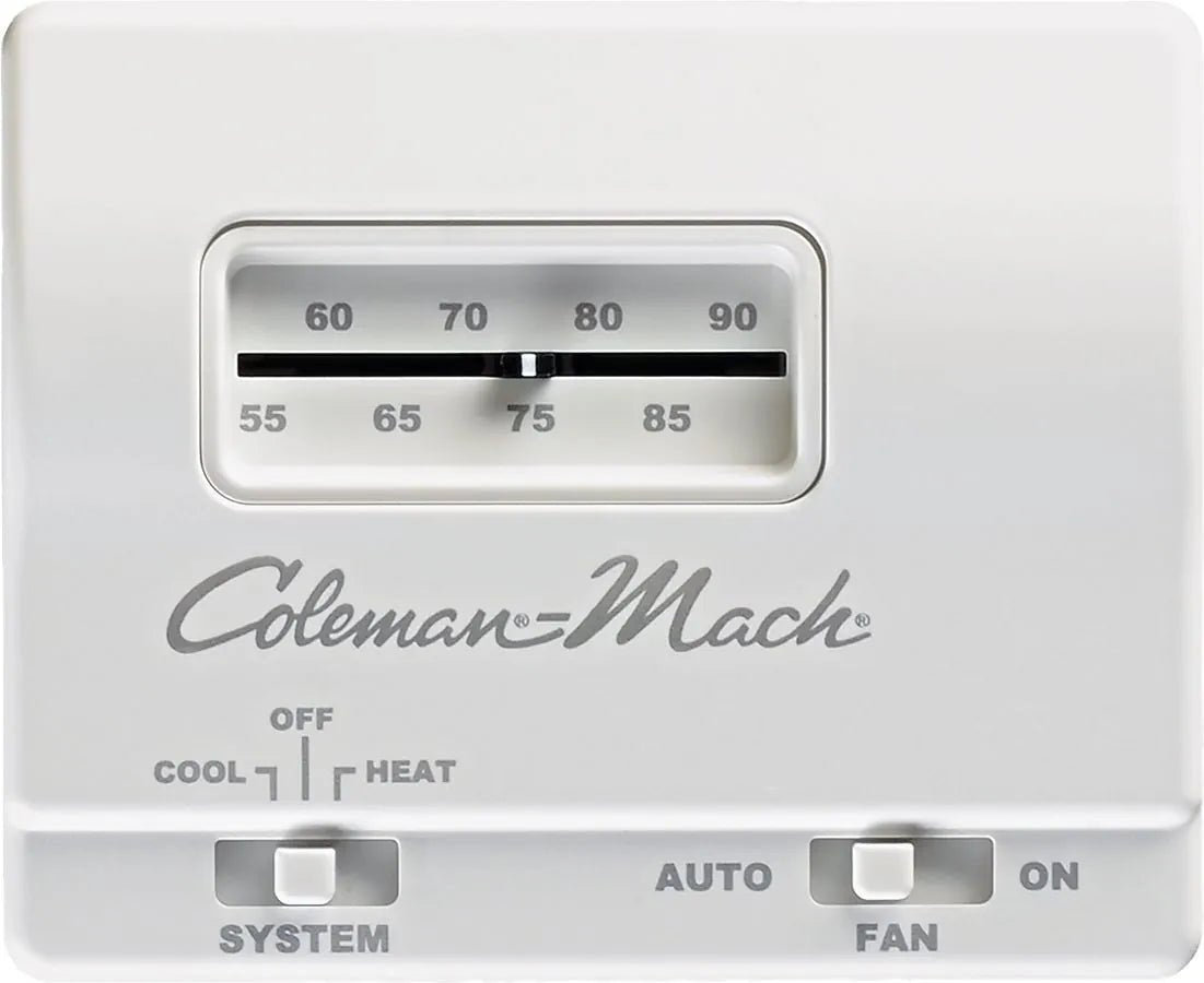 7330B3441 Thermostat Wall Thermostat; Single Stage; For Heat/ Cool Control; Analog Readout; 24 Volt DC; Wall Mount; White Case - C7W7330B3441