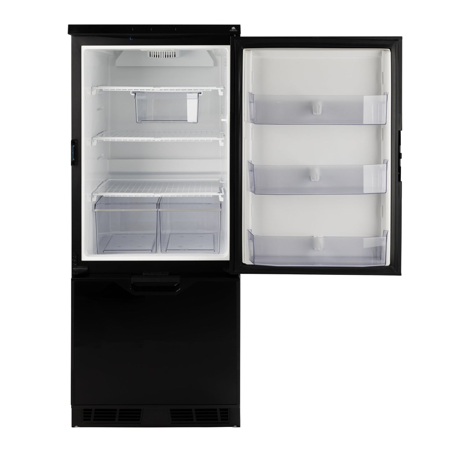 Norcold N2175BPR Dual Compartment Single Door Refrigerator With Freezer - N6DN2175BPR