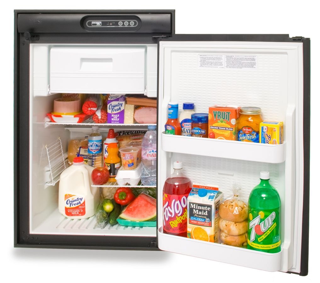 Norcold N412.3UR Dual Compartment Refrigerator With Freezer - N6DN4123UR