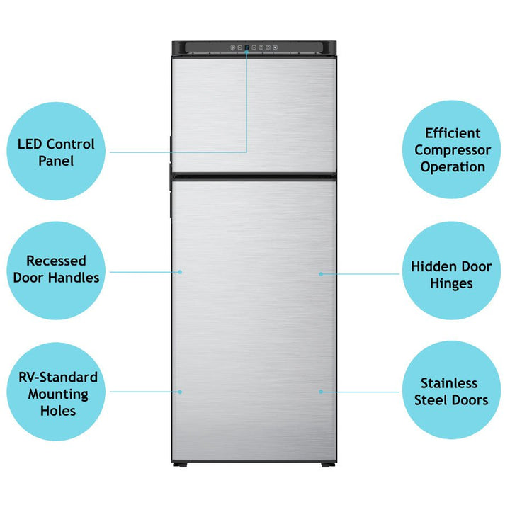 Norcold Polar N10DC Refrigerator With Freezer, 10 cu. ft – Online RV Supply