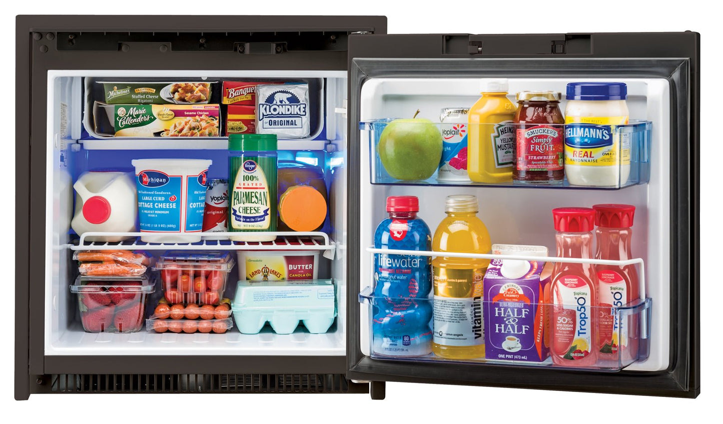 Norcold NR751BB AC/DC Single Compartment Refrigerator With Freezer, 2.7 cu. ft - N6DNR751BB